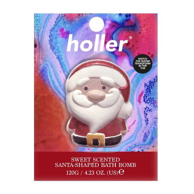 Holler and Glow Santa's Little Helper Sweet Scented Bath Bomb - 4.23oz | Target