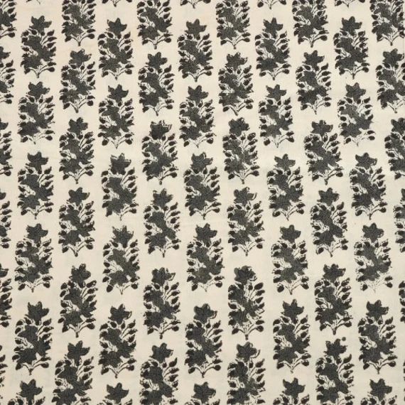 Indian Handblock Print Fabric by the Yard  Indian Hand - Etsy | Etsy (US)