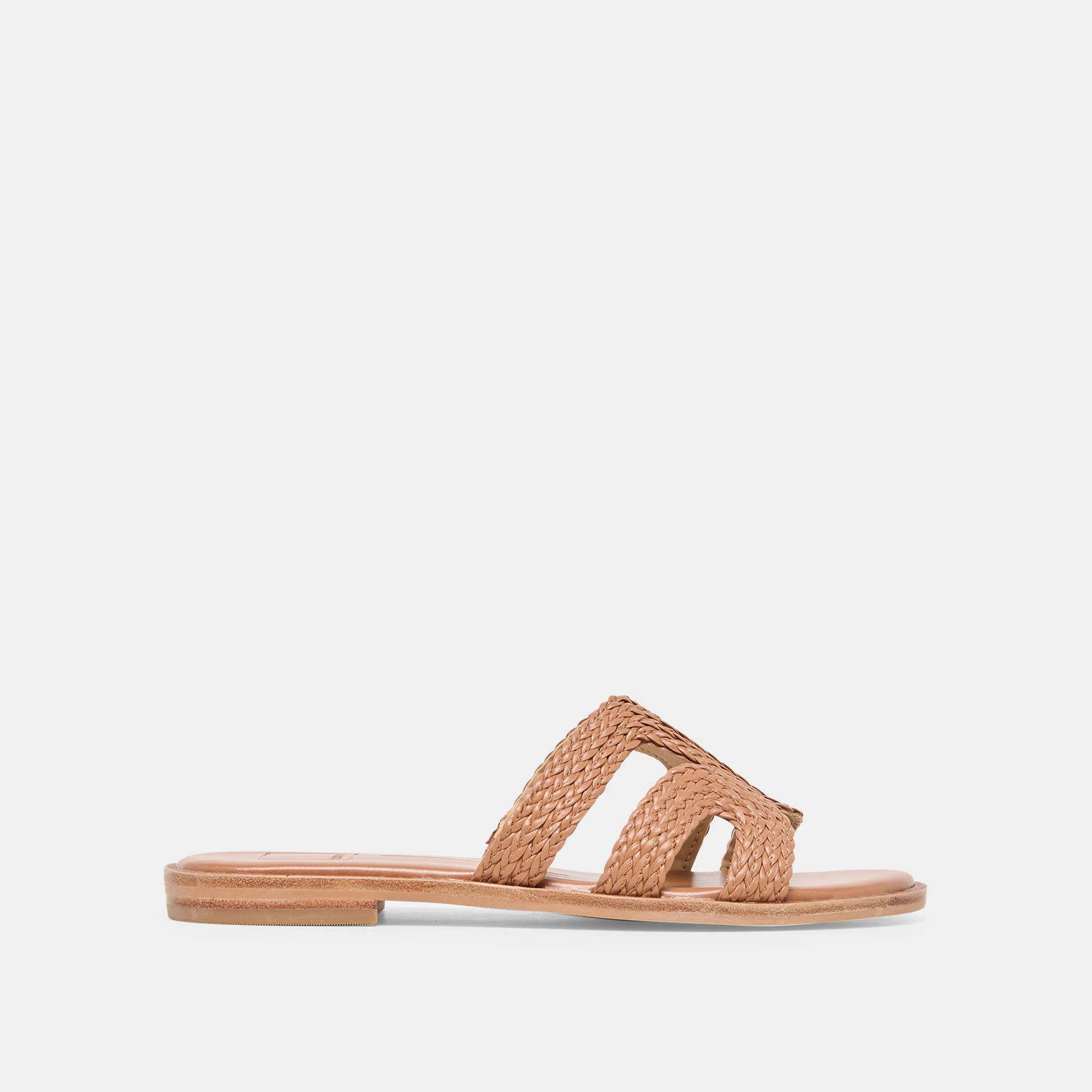 EMON Caramel Stella Slide Open-Toe Sandals | Dolce Vita | DolceVita.com