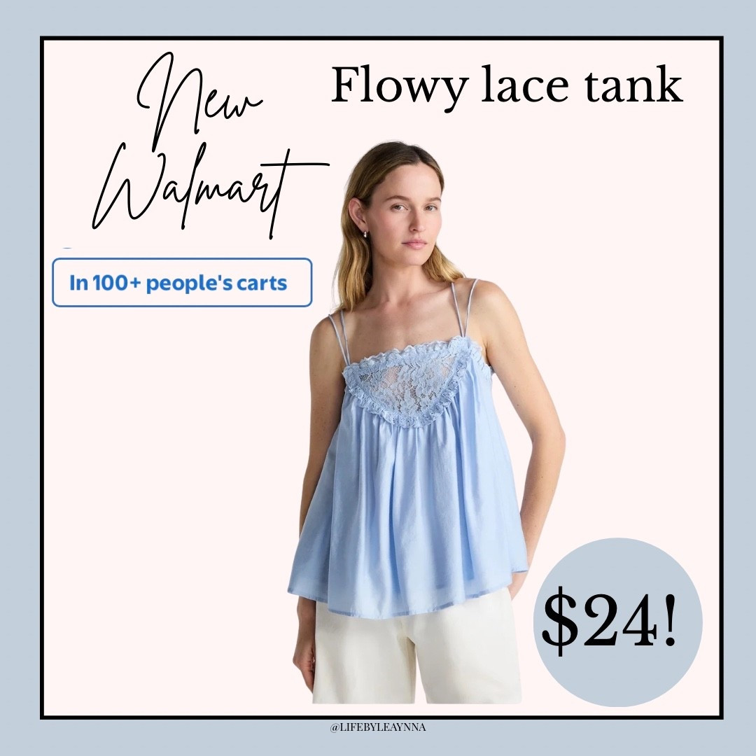 Viral flowy lace tank from Walmart! This is giving free people vibes!






Walmart / fashion / summer fashion / viral fashion / free people

#LTKootd #LTKgrwm