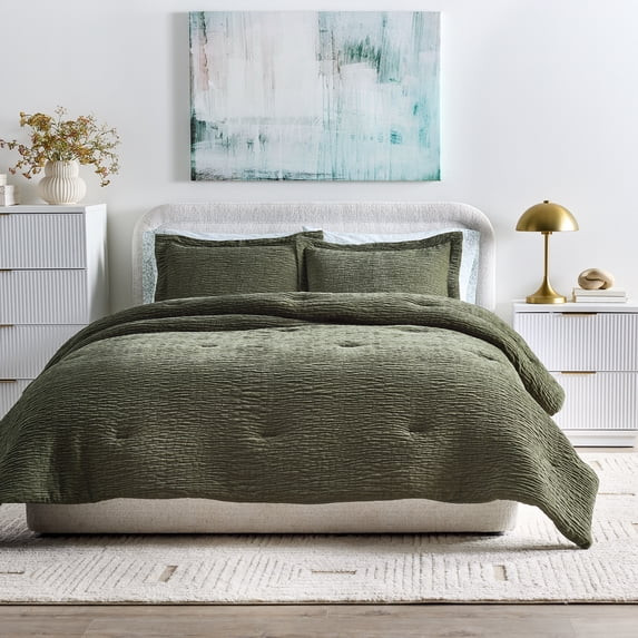 Better Homes & Gardens 3-Piece Sea Turtle Rippled Chenille Comforter Set, King | Walmart (US)