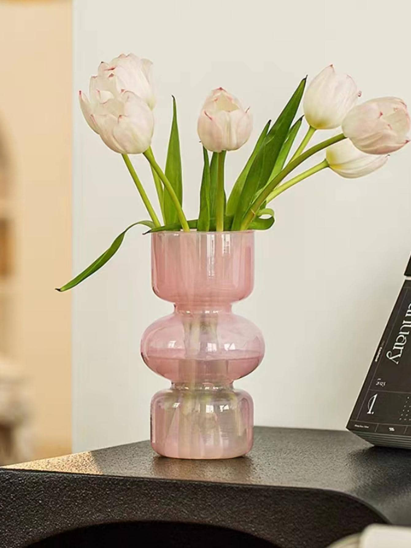 1pc Simple Pink Flower Vase,Home Decor,Flower Vase,Centerpiece,Table Decor | SHEIN
