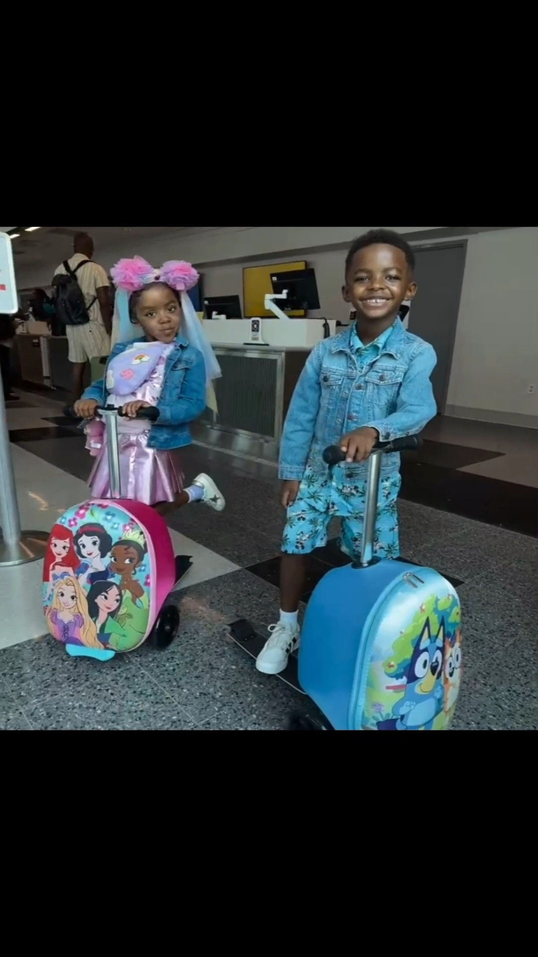 These scooter suitcases were so fun and easy for the kids! Cute designs perfect for our Disney Cruise 🛥️ 
#disney #princess #bluey #vacation #luggage #travel

#LTKKids #LTKTravel #LTKFamily