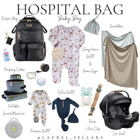 Hospital Bag for Baby
What to pack in hospital bag
First time mom hospital bag
Baby Boy hospital bag
Newborn must haves

#LTKbaby #LTKbump #LTKfamily