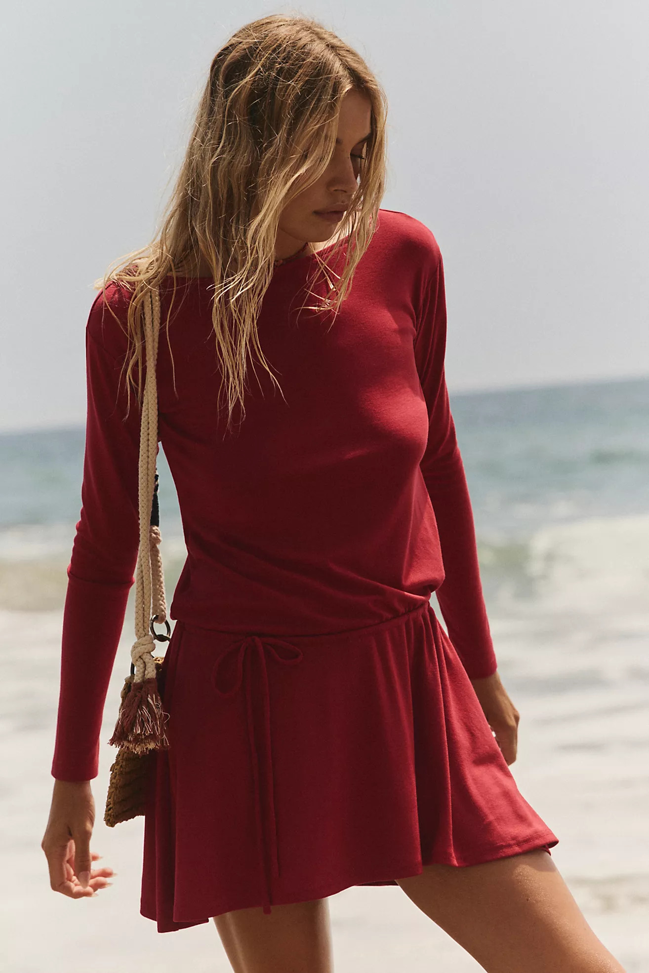 Good Feels Long Sleeve Mini Dress | Free People (Global - UK&FR Excluded)