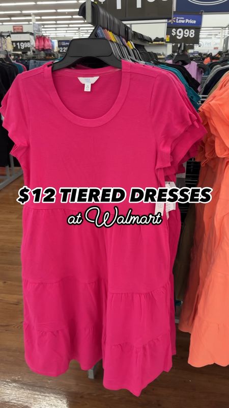 Look at what’s back in stock at Walmart! These $12 tiered tee shirt dresses are the best and so comfy! Perfect for all things spring and summer! Now available in 8 different colors! 

Follow me for more affordable fashion and Walmart finds! 

Wearing XSs in all colors! I’m 5’5 for length reference! 

#LTKfindsunder50 #LTKSeasonal #LTKstyletip
