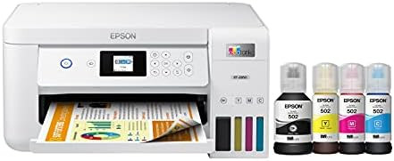 Epson EcoTank ET-2850 Wireless Color All-in-One Cartridge-Free Supertank Printer with Scan, Copy ... | Amazon (US)