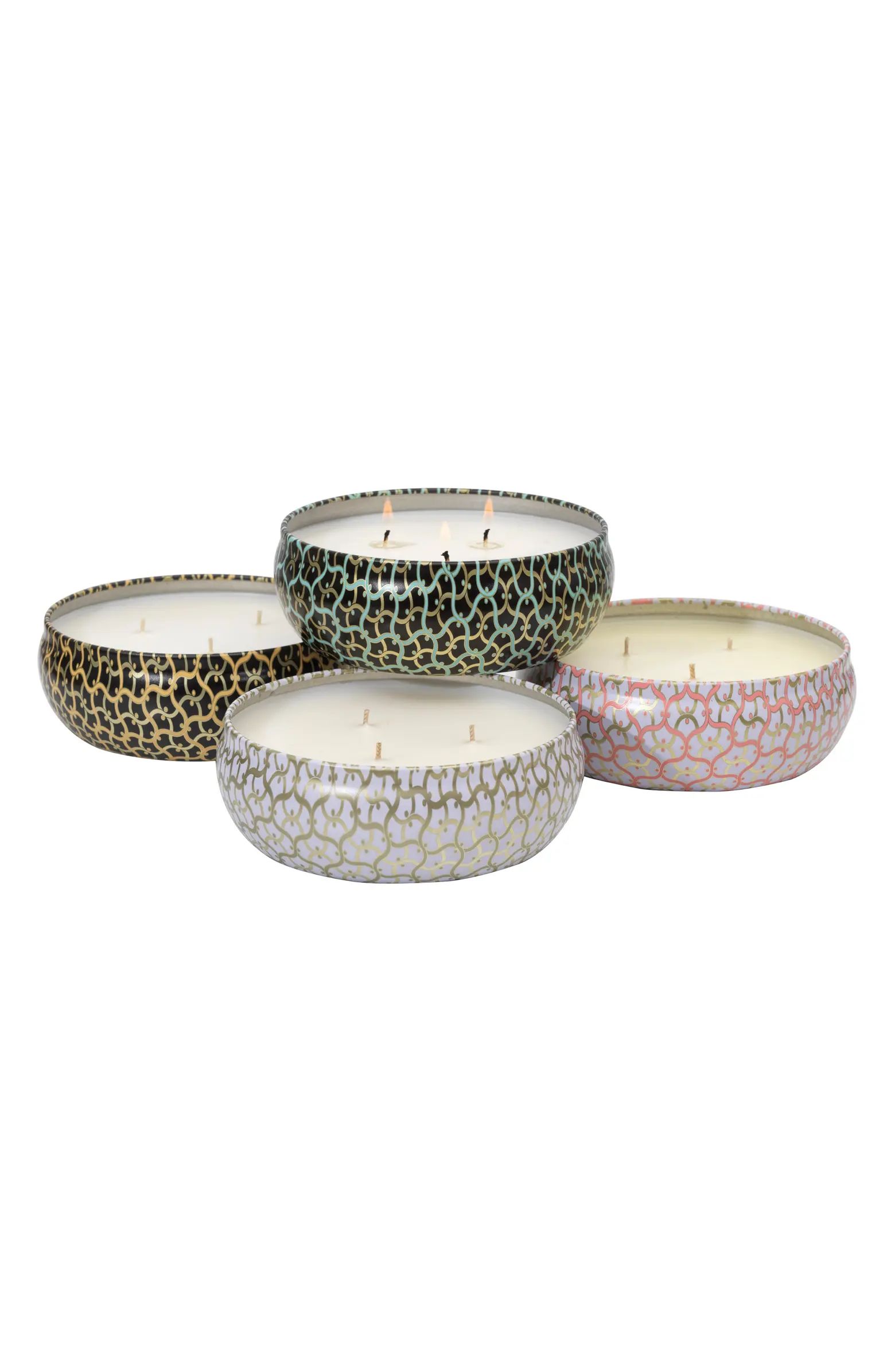 Maison Set of 4 Tin Candles | Nordstrom