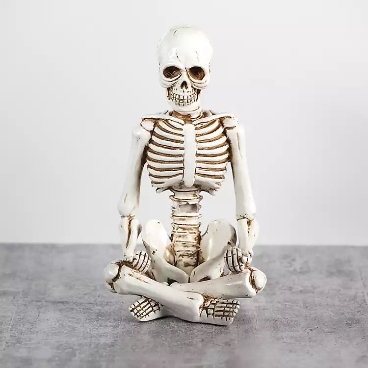 New! Yoga Skeleton Figurine | Kirkland's Home