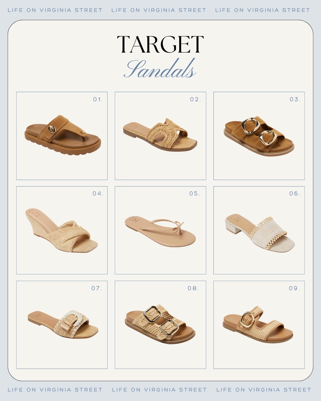 Target sandals for spring 🙌🏻🙌🏻



#LTKootd #LTKTravel #LTKSeasonal