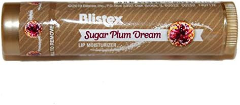 Blistex (1) Stick Sugar Plum Dream Lip Moisturizer - Gold Holiday/Christmas Themed Lip Balm Tube ... | Amazon (US)
