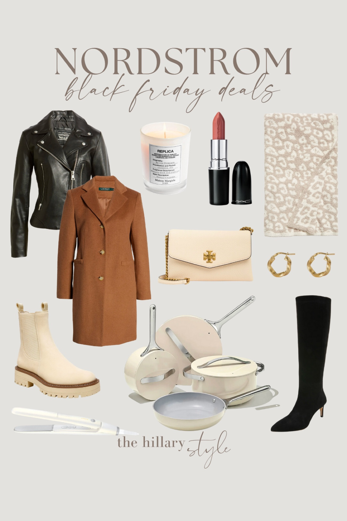 Nordstrom Black Friday deals!

Leather jacket. Coat. Boots. Straightener. Bag. Pots. Pans. Boots. Earrings. Candle. Lipstick. Barefoot dreams blanket. 

#LTKGiftGuide #LTKCyberweek #LTKHoliday