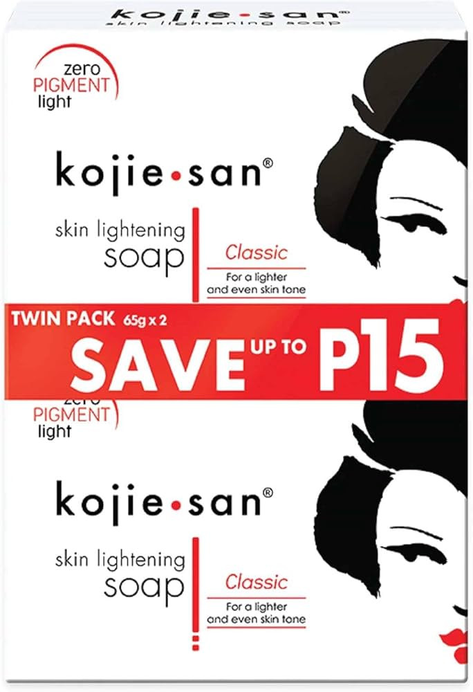 Kojie San Skin and Body Brightening Soap - Original Kojic Acid, Dark Spot Remover Bar Soap with G... | Amazon (US)