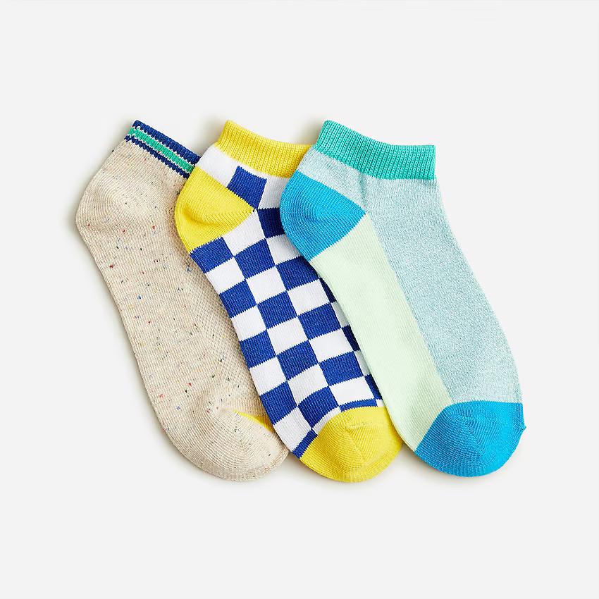 Boys' ankle socks three-pack | J. Crew US