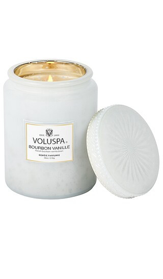 Bourbon Vanille Vermeil Large Jar Candle in Bourbon Vanille | Revolve Clothing (Global)