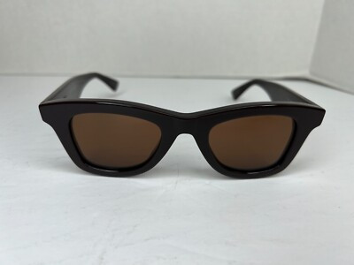 Bottega Veneta BV1147S 003 Unisex Brown Square Sunglasses Shades 48-23 145 | eBay US