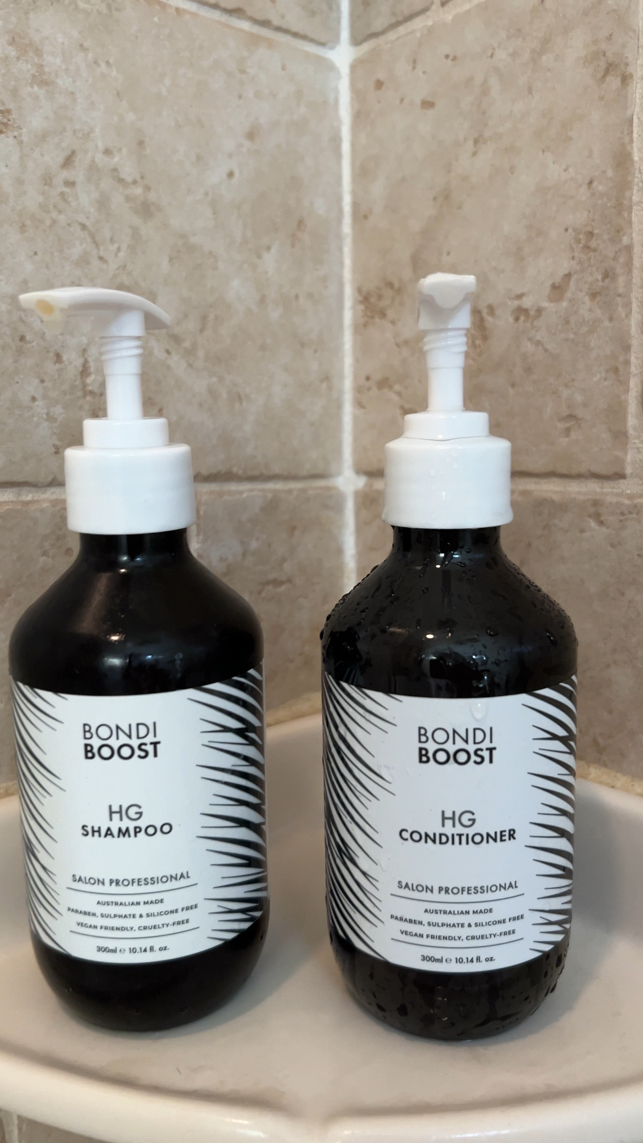 This shampoo and conditioner has been a game changer to help strengthen and lengthen my hair. Been using it 1x a week for a year now. Highly recommend 10/10 Beaty products you need!! Bondi Boost Essential Kit - For thinning, ageing hair types, Miracle Hair Mask - Salon–level deep conditioning, HG Duo - Anti–hair thinning shampoo + conditioner, Flex + Shine Hairspray

#LTKBeauty #LTKStyleTip #LTKVideo