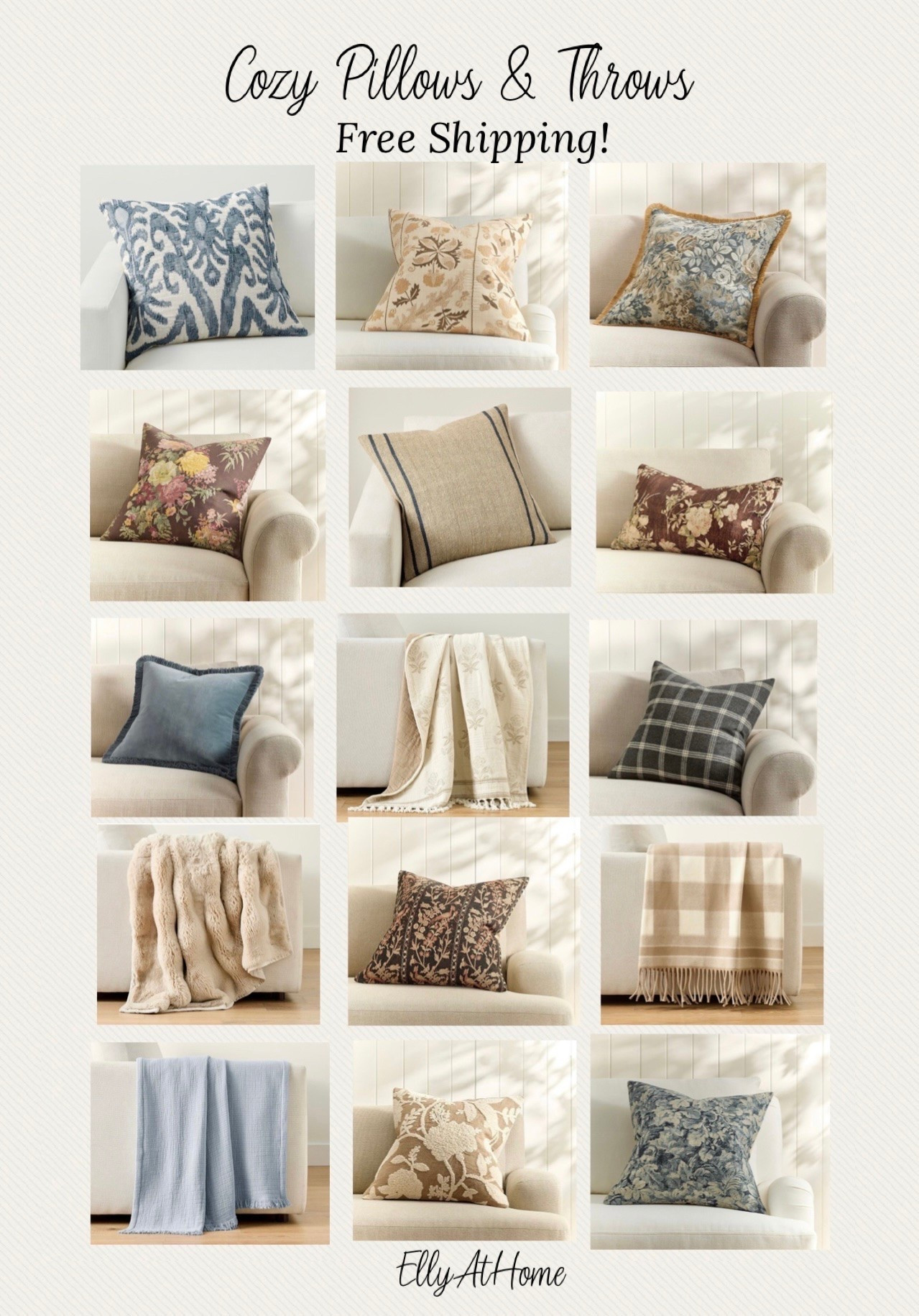 Cozy fall classic home throw pillows and throw blankets ships free! Choose from a variety of colors, textures, patterns, some selections on sale! Fall home styling.

#LTKdayinmylife #LTKHome #LTKSaleAlert