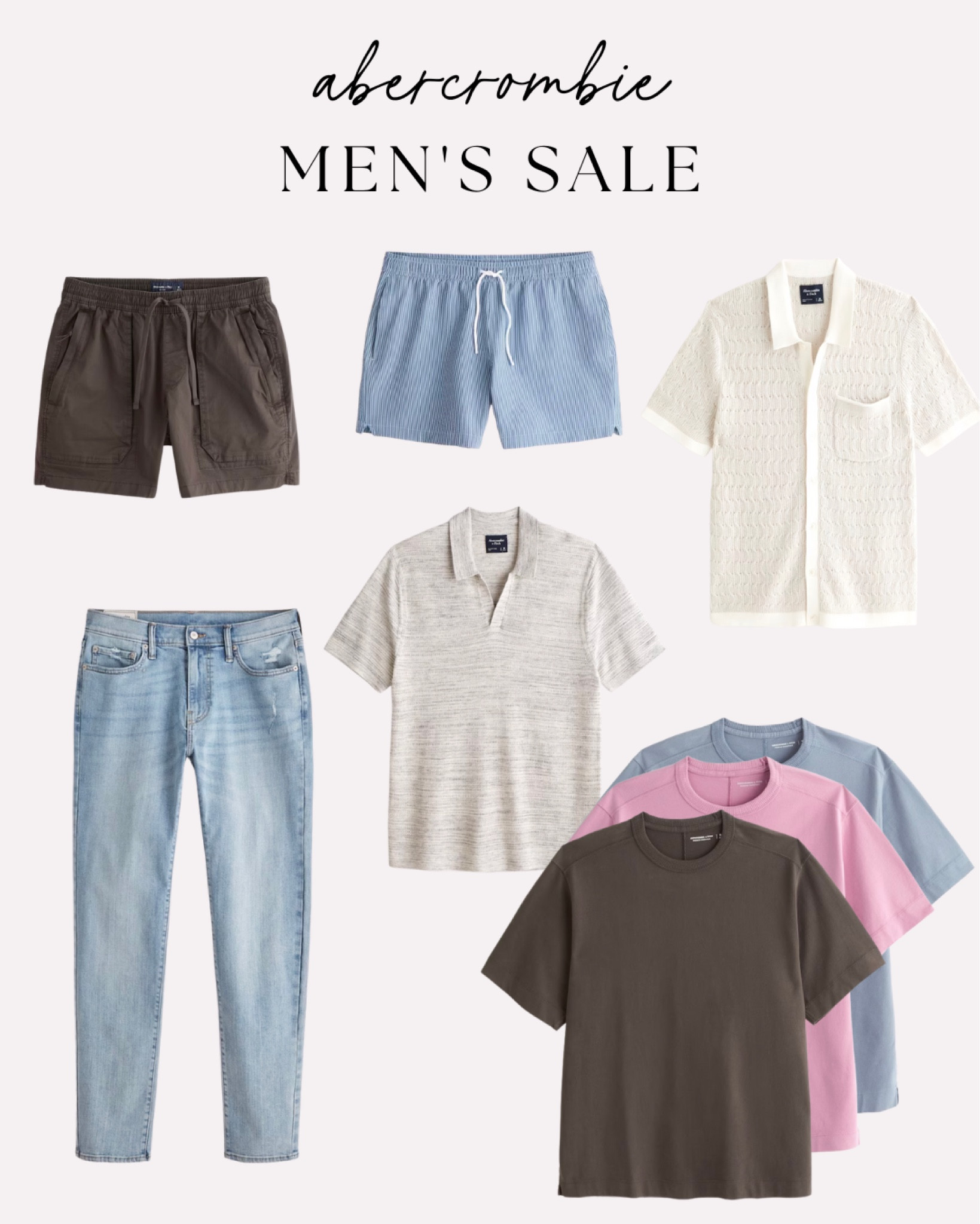 Abercrombie men’s summer styles on sale! Swim trunks, shorts, essential tees, and polos.

#LTKsalealert #LTKunder100 #LTKmens