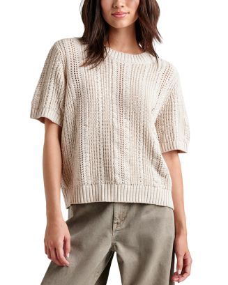 Lizzie Short Sleeve Sweater | Bloomingdale's (US)