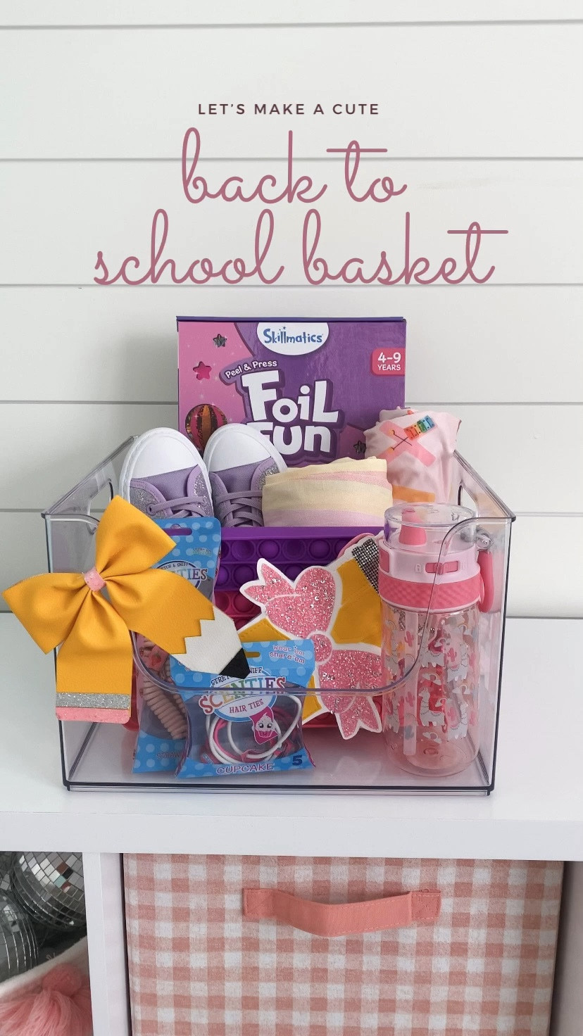 Back to School Basket ✏️ 🚌 💛


Pencil purse @bellynnecrafts
Save w/ code: Lulu 

#backtoschoolgiftidea
#backtoschool #firstdayofschool
#firstdayofpreschool #firstdayofprek #firstdayofkindergarten #backtoschoolbaskets #kindergarten #organization #playroom #playroomdecor #learnthroughplay #skillmatics #shopsmall #target #targetstyle #amazon #amazonfinds #mom #girlsclothes #ltkkids 

#LTKBacktoSchool #LTKfamily #LTKFind