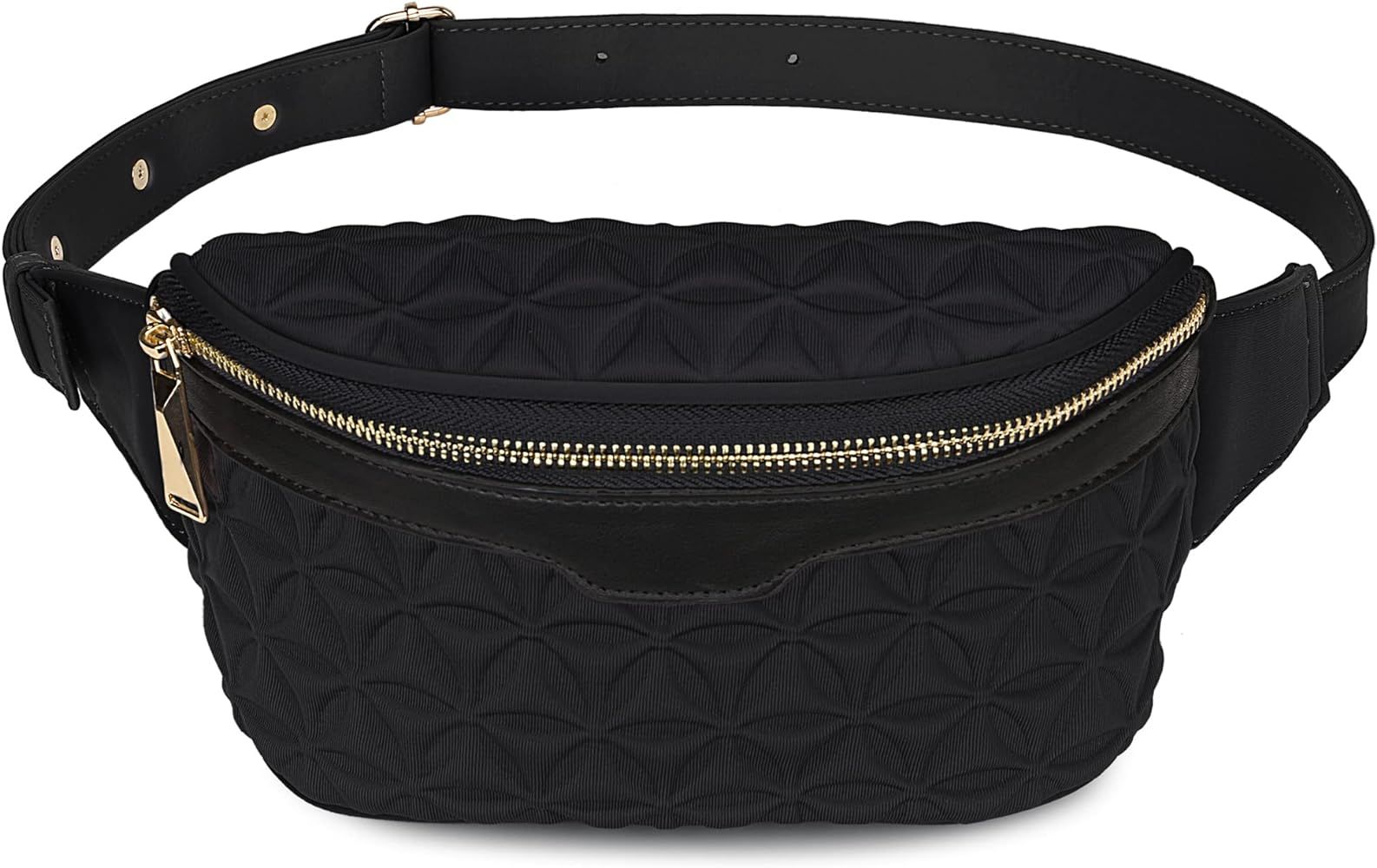 Uromee Fanny Packs for Women Crossbody Belt Bag Nylon Fashion Waist Bag Everywhere Travel Hiking Adjustable Strap | Amazon (US)