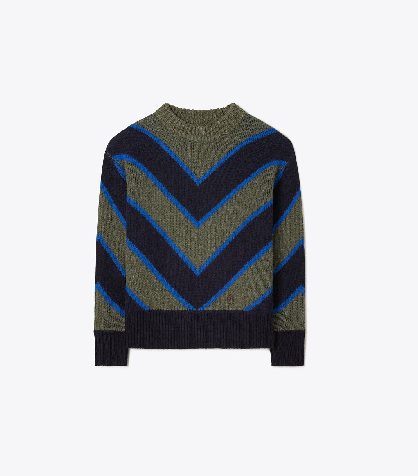 COLORBLOCK-PULLOVER MIT CHEVRONS | Tory Burch (US)