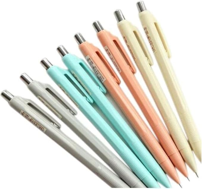 Colorful Series Design 0.5mm Mechanical Pencils Pack of 8 Pcs | Amazon (US)
