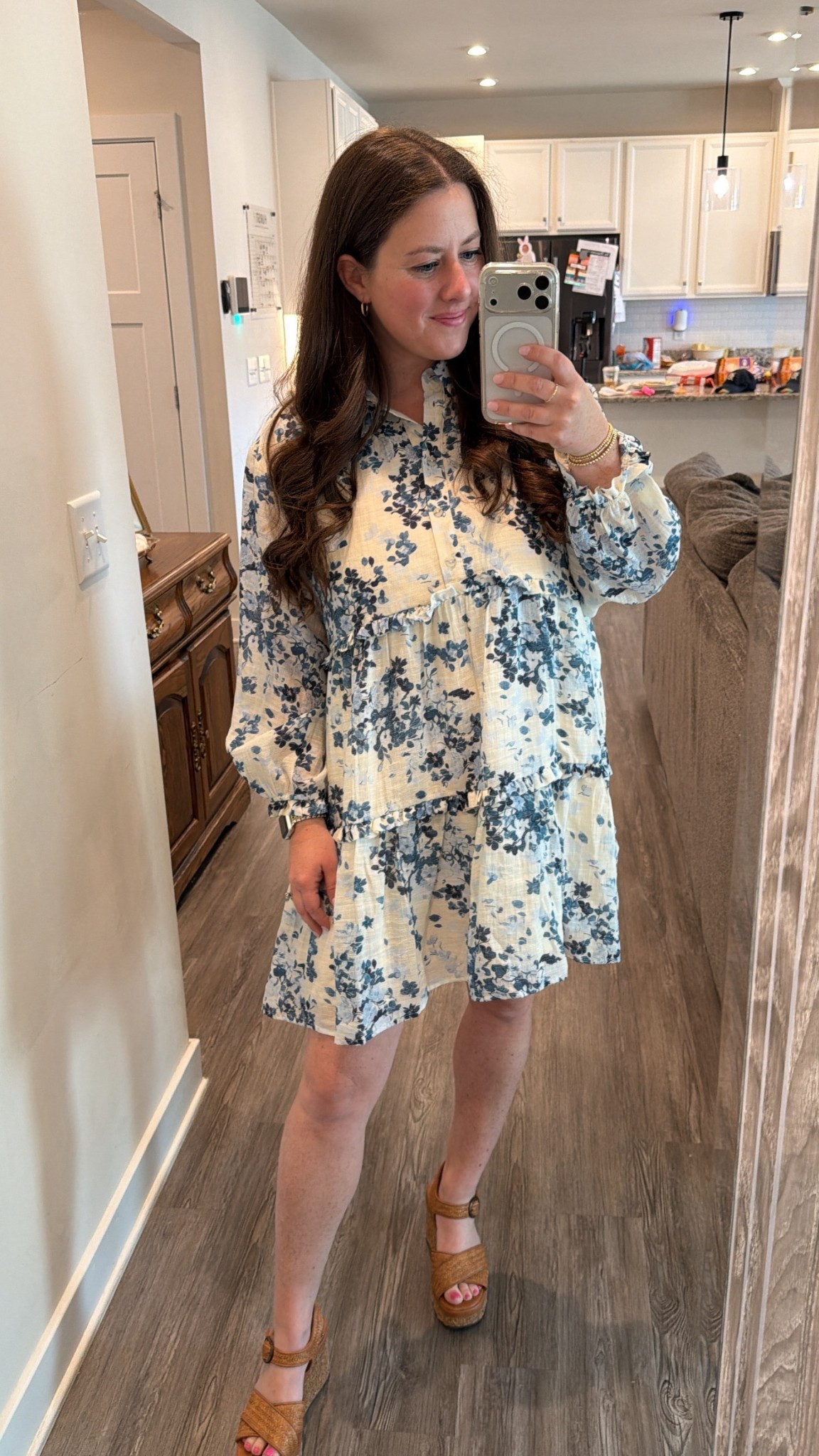 Size L, spring dress, Mother’s Day dress, Anthropologie, large chest