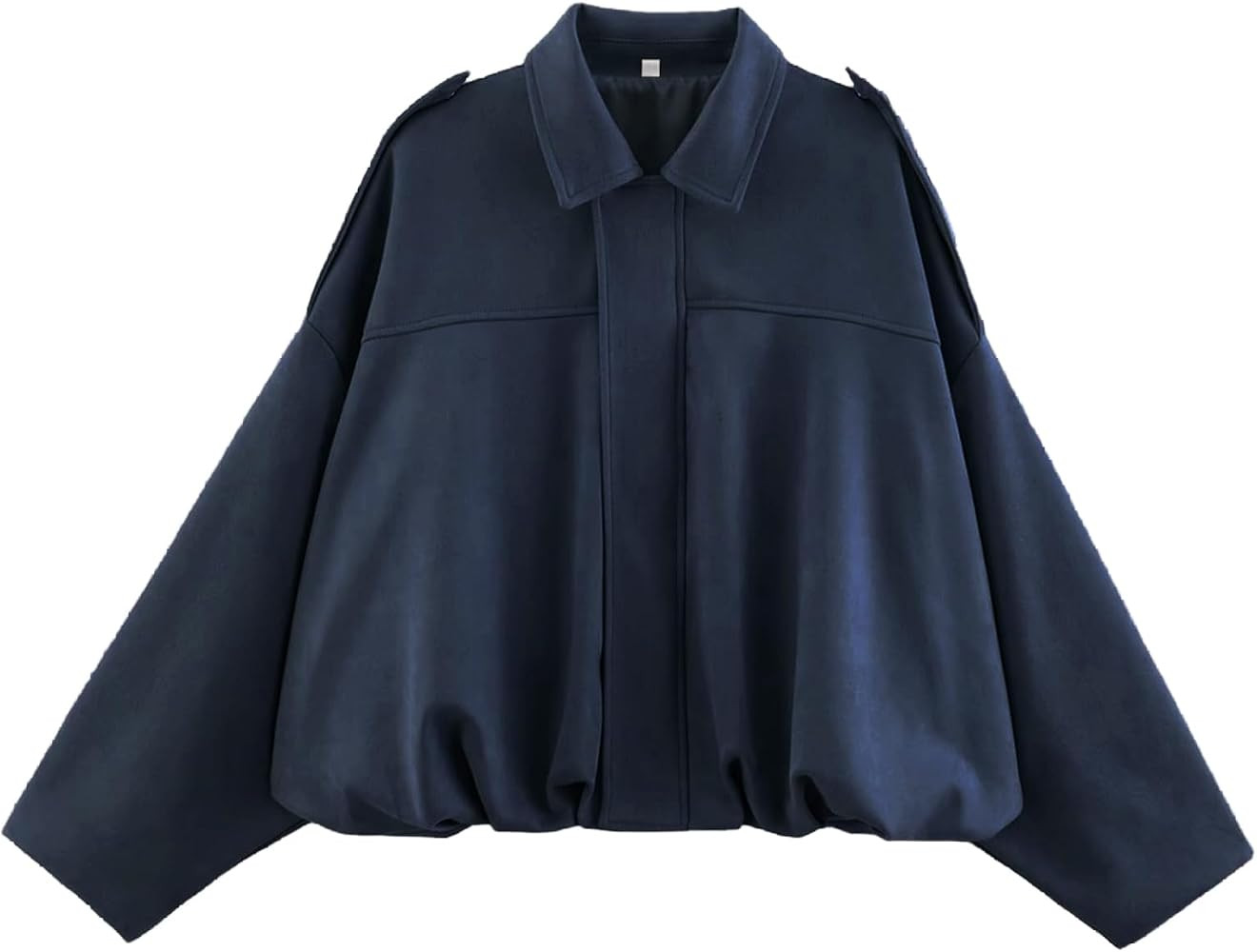 Women's Faux Suede Bomber Jacket Oversized Pilot Coats Fall Lapel Zip Up Motorcycle Streetwear Ou... | Amazon (US)