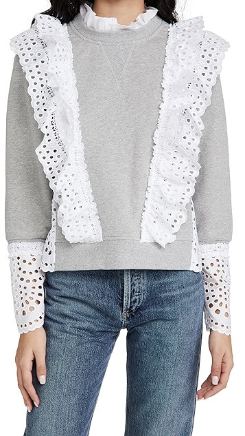 Zane Combo Sweatshirt | Shopbop