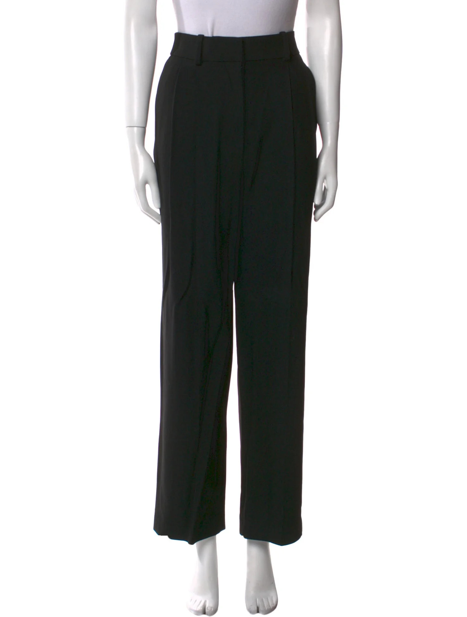 Virgin Wool Wide Leg Pants | The RealReal