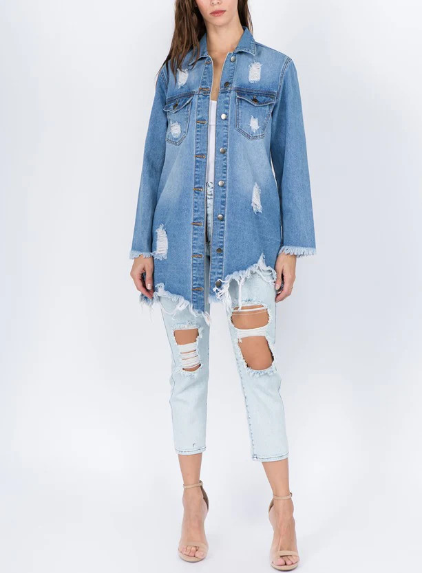 Sasha Light Denim Jacket | Kell Parker