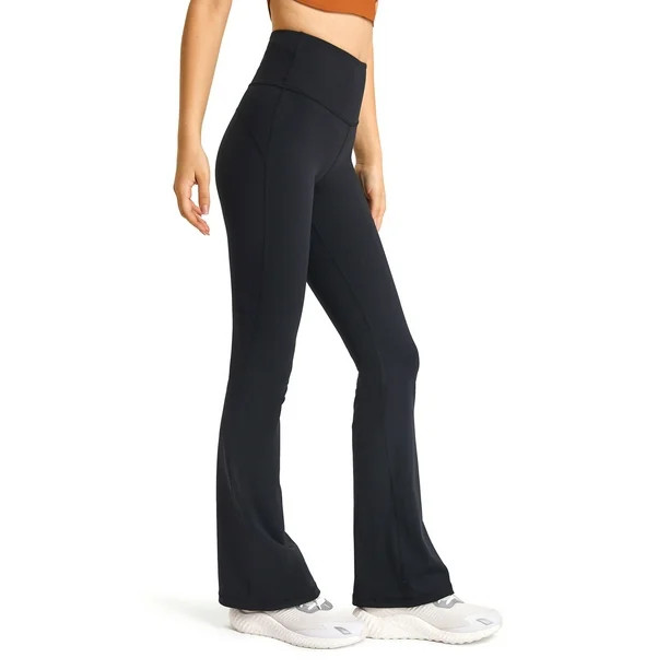 Flare Yoga Pants for Women Buttery Soft High Waist Bootcut Pants Bootleg Stretch Tummy Control Wo... | Walmart (US)