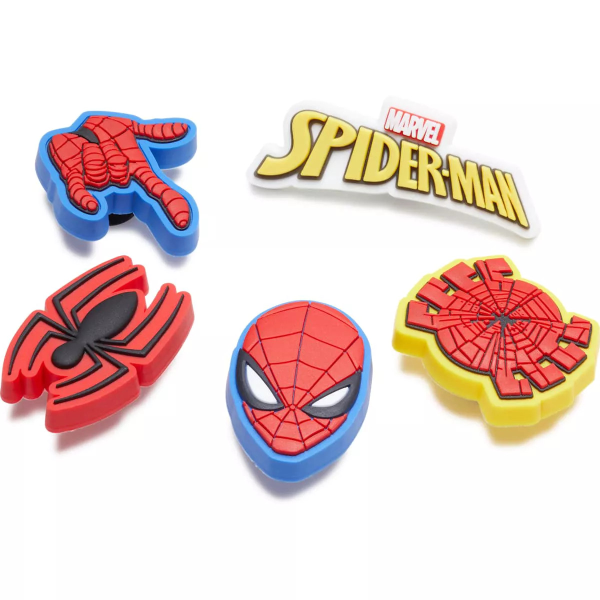 Crocs Jibbitz Kids Marvel Spider-Man Character Shoe Charms 5pk | Target