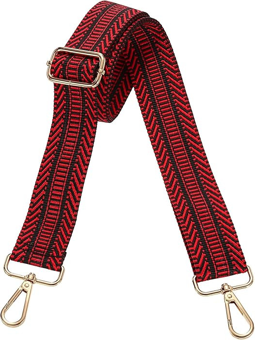uxcell Purse Straps Replacement Crossbody, 1.5 Inch Wide Shoulder Bag Strap Adjustable Canvas Str... | Amazon (US)