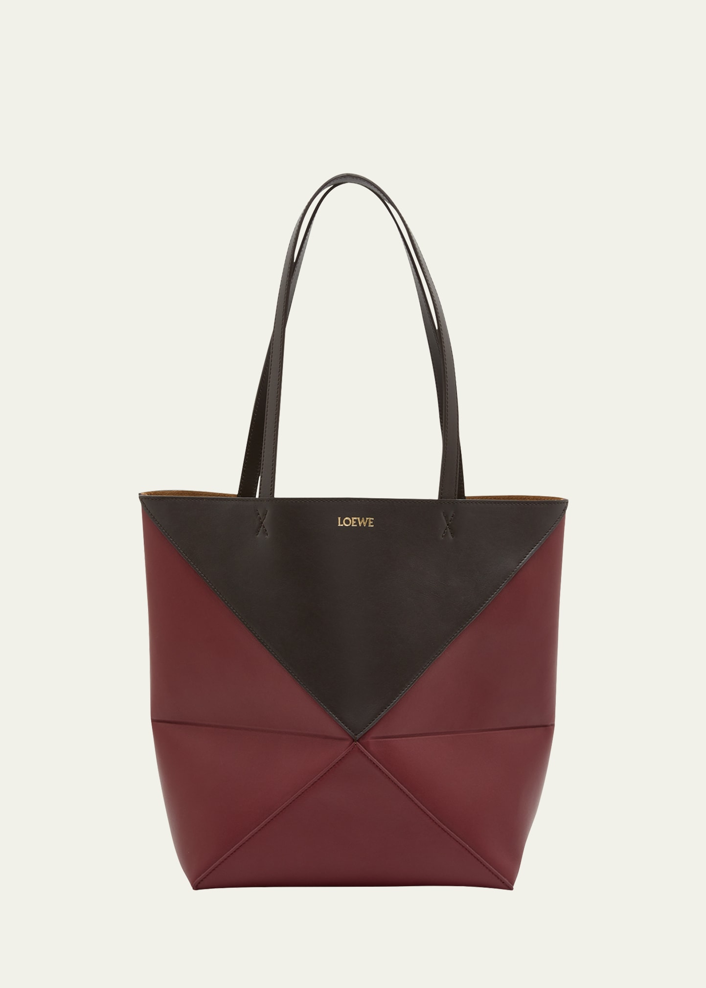 Loewe Medium Puzzle Bicolor Tote Bag | Bergdorf Goodman