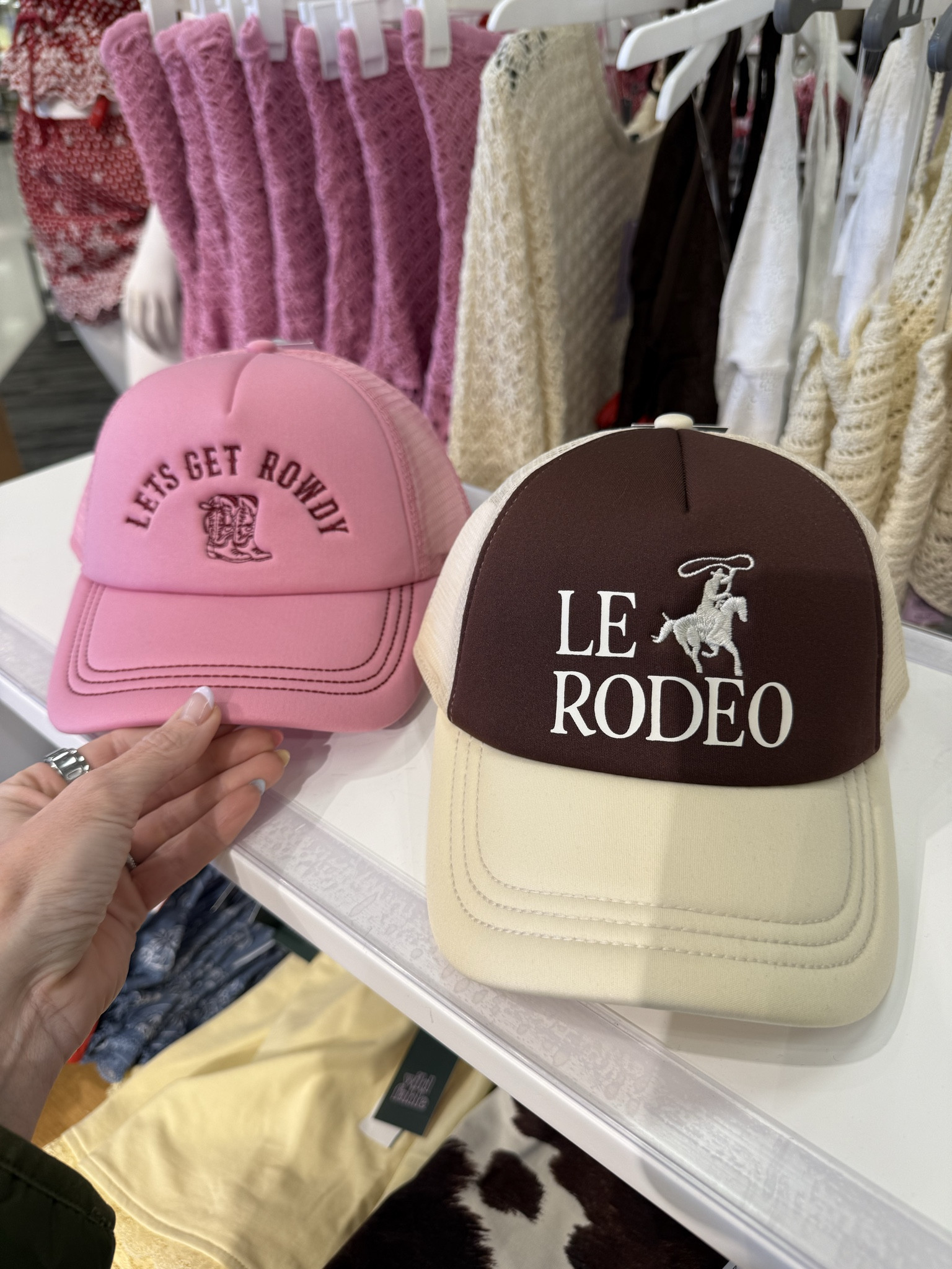 Target 
New arrivals 
Summer gear 
Purse
Bag
Tote
Western wear 
Western style 