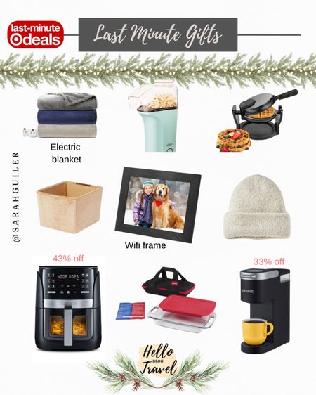 Last minute gift ideas 💡 All are on sale at Target today! Target gifts. Easy gift ideas. Gifts for her. Gifts for him. Gifts for the hostess. Home gifts. 

#LTKSeasonal #LTKGiftGuide