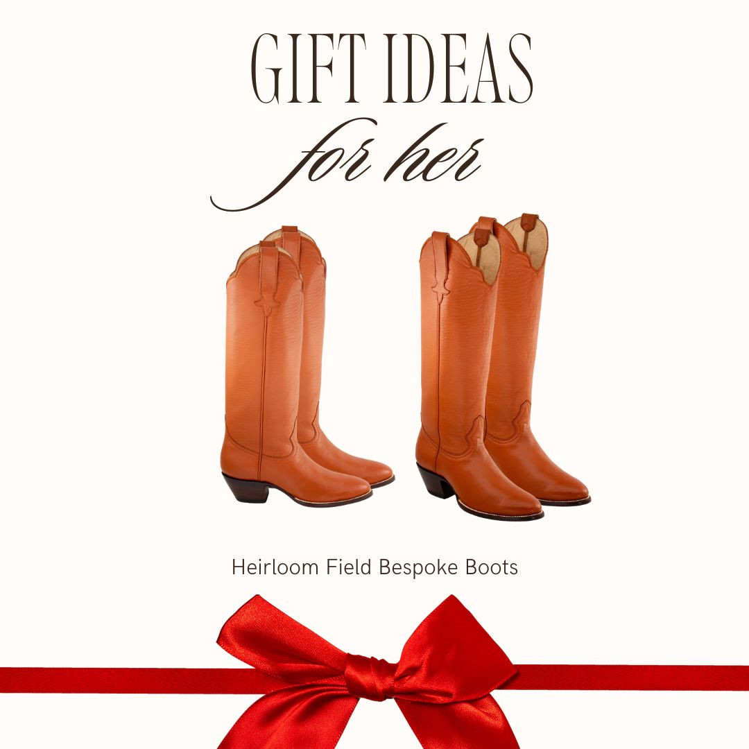 Complete your wardrobe with these handmade, luxury cowgirl boots! 🎄 Whether you're styling Christmas outfits or searching for the most comfortable luxury boots on the market, our 17" Buttery Soft Full-grain Calfskin Chestnut Brown Georgia Boots are a must-have.✨ These are a luxury gift for her that will be treasured forever! Add them to your wishlist, and tell your friends who appreciate incredible boots! luxury gifts for her / holiday outfits / cowgirl boots / christmas outfits / gift guide for her / gifts for her / white elephant gift / holiday party outfit / gift guide / luxury gift for her / boots / anniversary gift / Valentine's Day gift / graduation gift / designer / small batch / limited edition / wedding shoes 

 #LTKGiftGuide #LTKHoliday #LTKShoeCrush