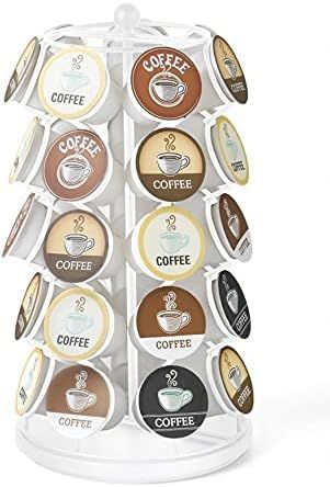 Nifty Coffee Pod Carousel – Compatible with K-Cups, 35 Pod Pack Storage, Spins 360-Degrees, Laz... | Amazon (US)