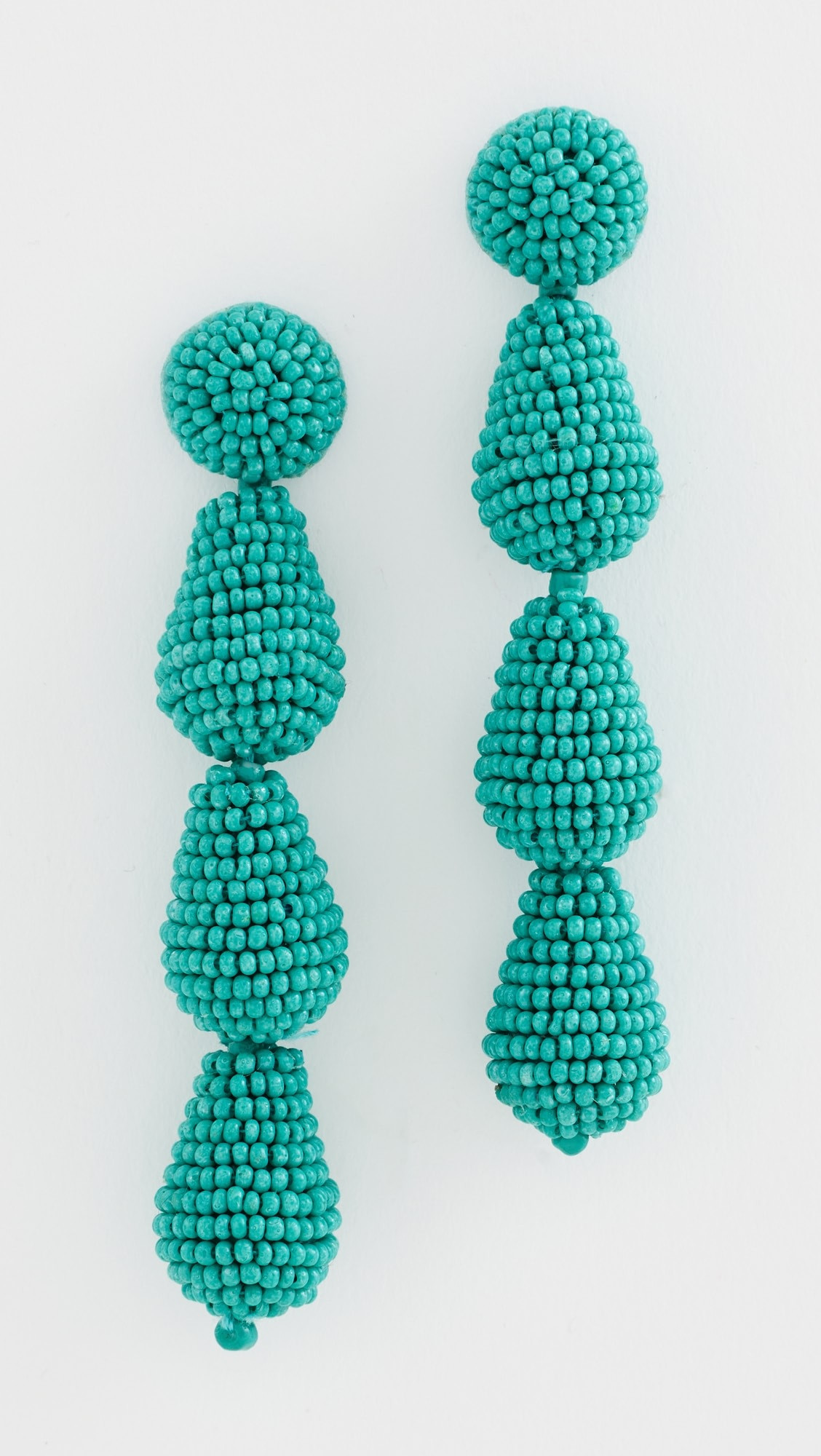 Turquoise Seed Bead Earrings | Shopbop