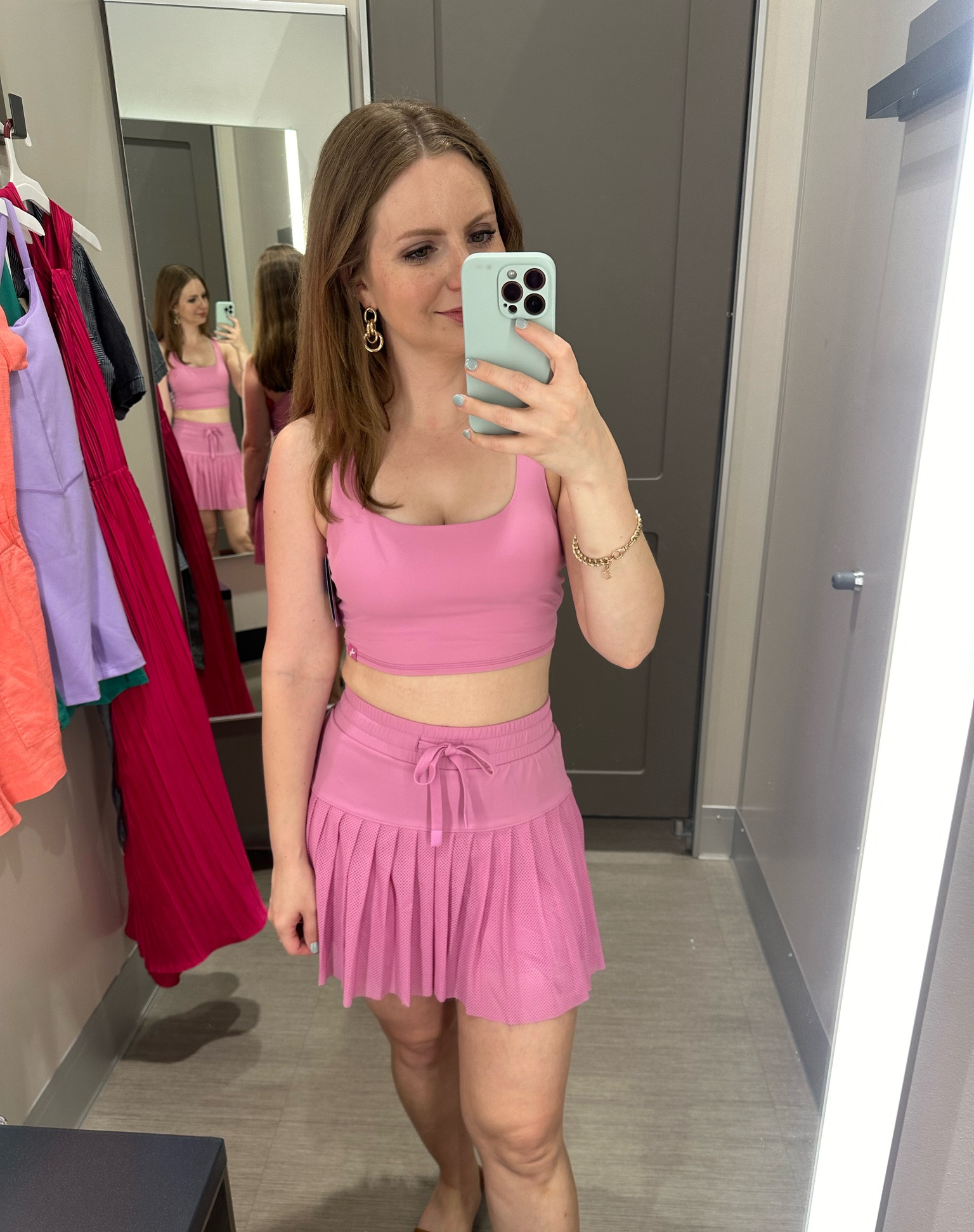 Cutest workout/athleisure set ever from Target! Wearing an XS in both pieces and runs very TTS. 

#LTKFitness #LTKFindsUnder50