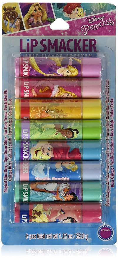 Lip Smacker Disney Princess (8 Count) Balm Party Pack | Amazon (US)