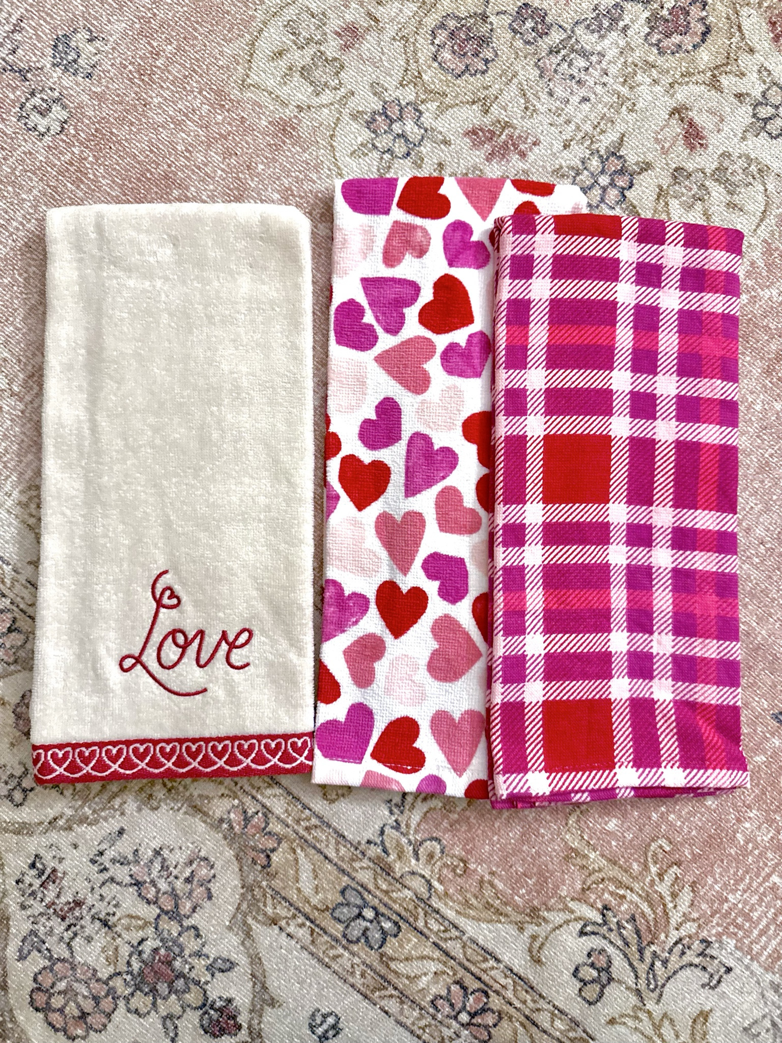 Valentine’s Day towels from Kohl’s on sale. Thee are so cute to add a touch of love to your home. 

#LTKFindsUnder50 #LTKGiftGuide

#LTKHome #LTKSaleAlert #LTKSeasonal