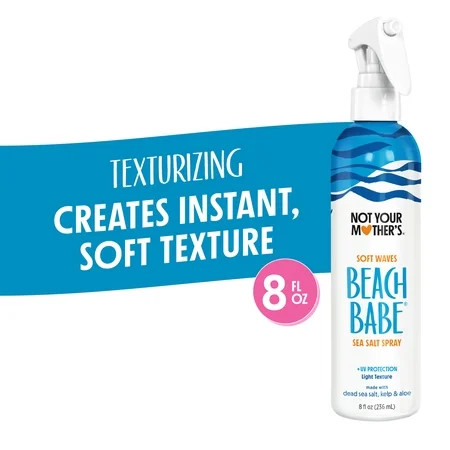 Not Your Mother's Beach Babe Soft Waves Sea Salt Spray with UV Protection, 8 fl oz | Walmart (US)