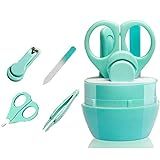 Emoly Baby Manicure Set, 4-in-1 Baby Grooming Kit, Premium Stainless Steel, Baby Nail Clippers, Scis | Amazon (US)
