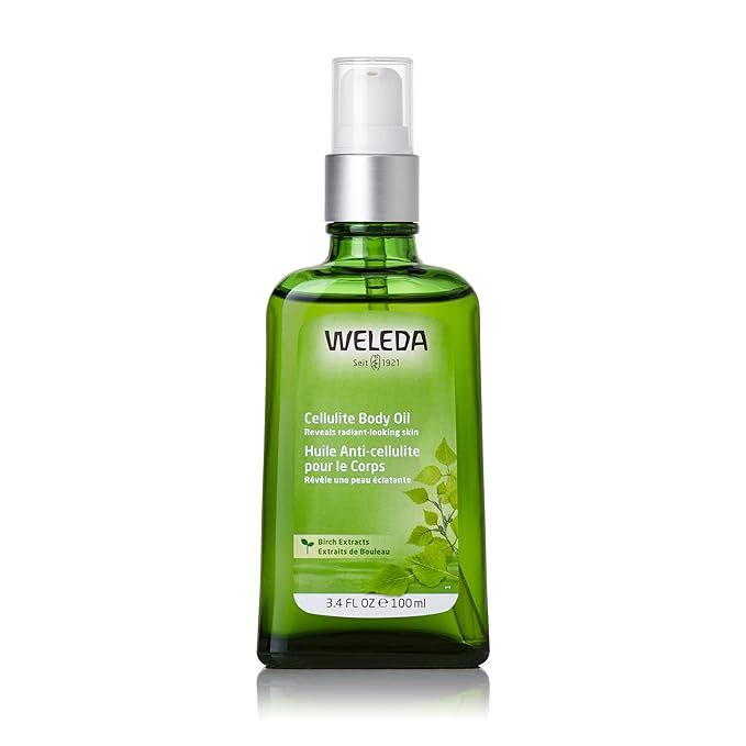 Weleda Birch Cellulite Body Oil 3.4 Fluid Ounce, Plant-Rich Oil with Birch, Rosemary and Jojoba | Amazon (US)