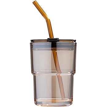 BLUEPOLAR 13oz/400ml Tumbler Water Glass, Cups with Straw and Lid Sealed Carry on for Coffee, Ice... | Amazon (US)