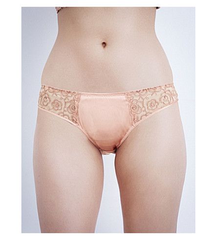 Ava satin briefs | Selfridges